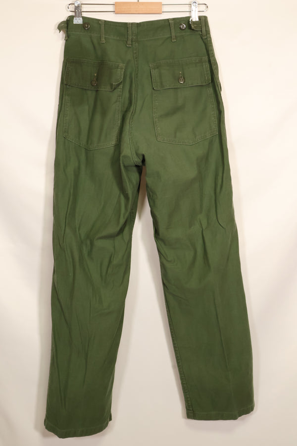 1961年契約 TYPE 1 推定 SMALL  アメリカ軍 OG-107 ユーティリティパンツ ベイカーパンツ 中古品  D