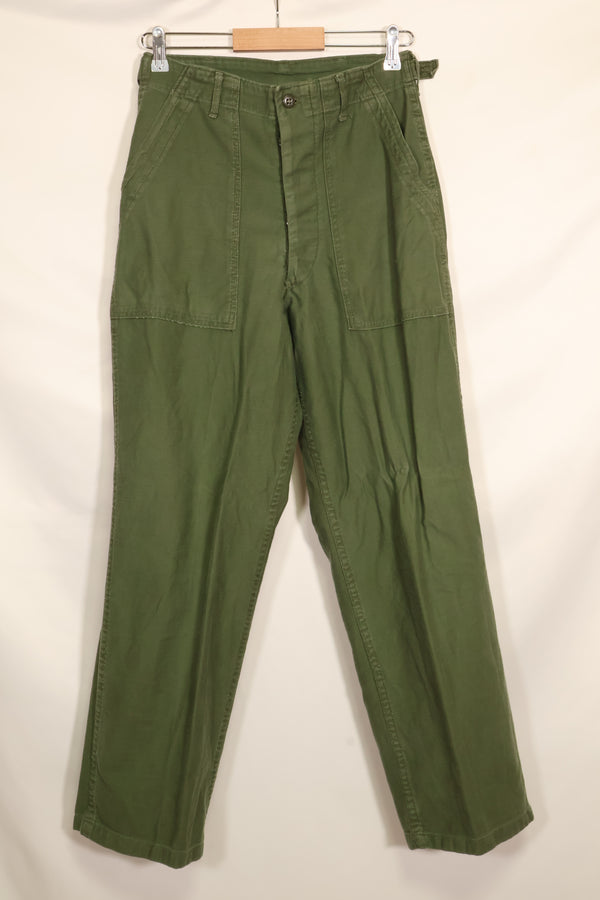 1961年契約 TYPE 1 SMALL  アメリカ軍 OG-107 ユーティリティパンツ ベイカーパンツ 中古品  E