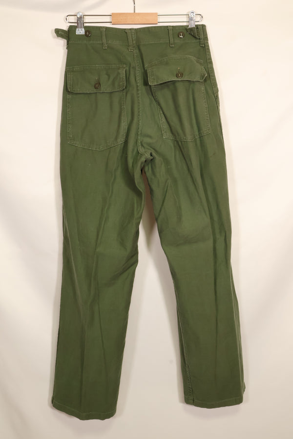 1961年契約 TYPE 1 SMALL  アメリカ軍 OG-107 ユーティリティパンツ ベイカーパンツ 中古品  E