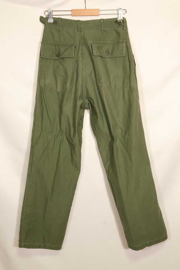1950年代ロット TYPE 1 SMALL  アメリカ軍 OG-107 ユーティリティパンツ ベイカーパンツ 中古品  F