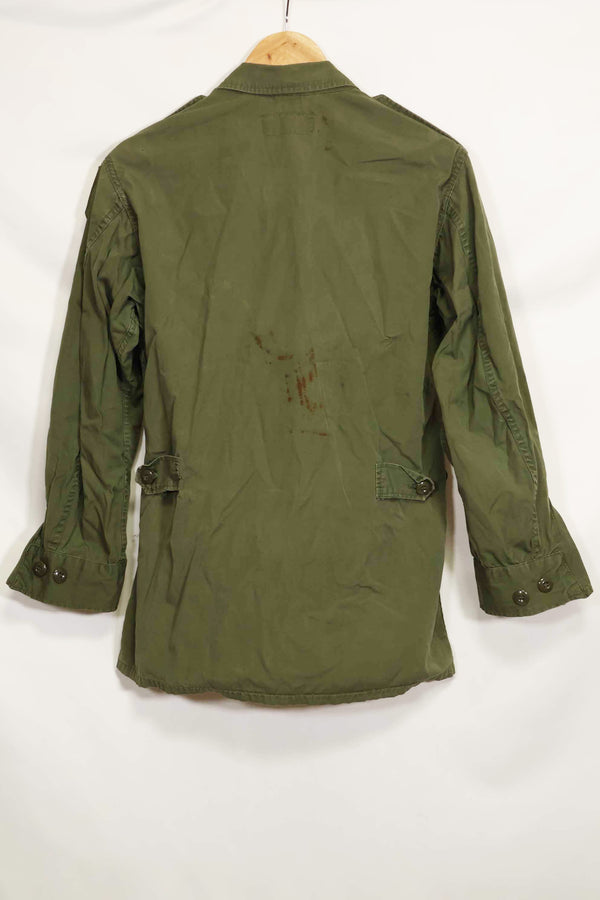 เสื้อแจ็คเก็ต Jungle Fatigue รุ่นที่ 2 ประมาณปี 1965-66 พร้อมป้าย มือสอง