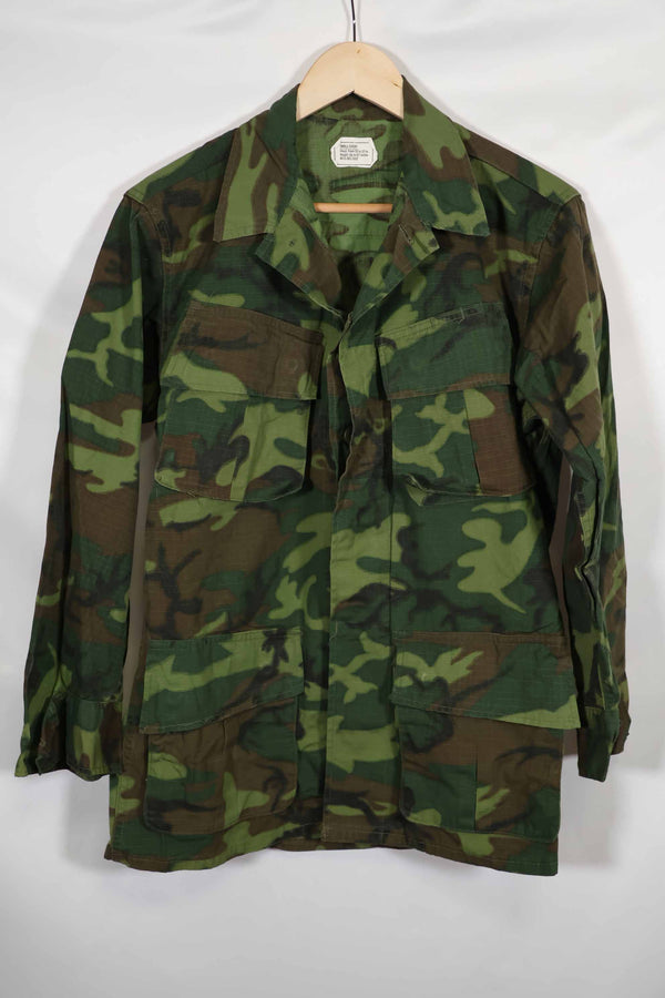 เสื้อแจ็คเก็ต ERDL Jungle Fatigue Ripstop ปี 1969 สี SS แทบไม่เคยใส่