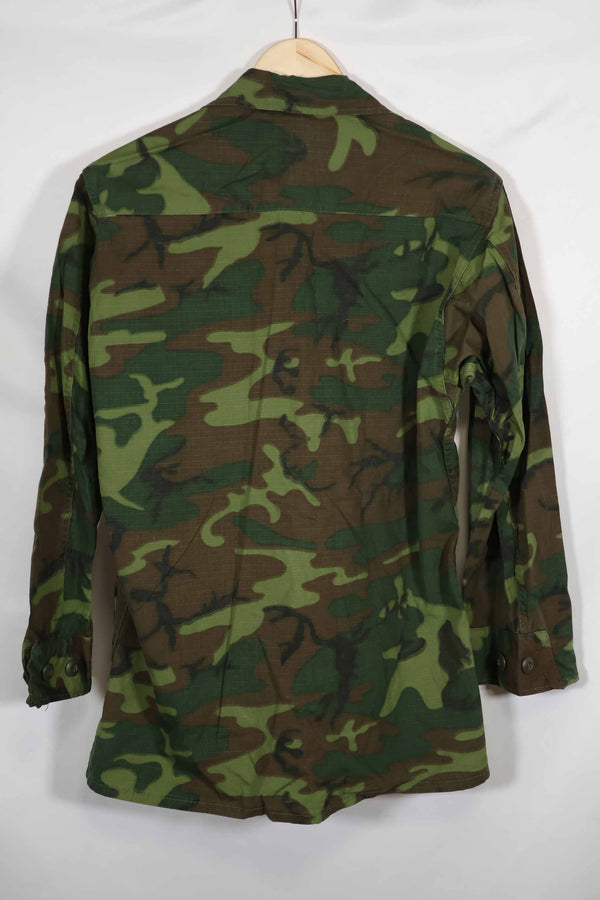 เสื้อแจ็คเก็ต ERDL Jungle Fatigue Ripstop ปี 1969 สี SS แทบไม่เคยใส่
