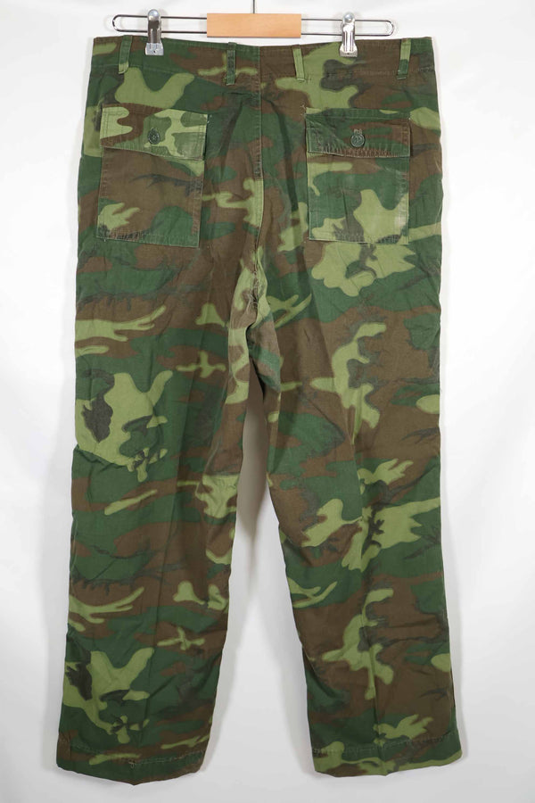 1960年代後半 ノンリップストップ生地 ERDL ベイカーパンツ 中古品