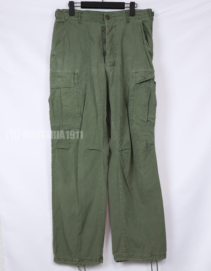 実物 ジャングルファティーグパンツ ノンリップストップ生地 使用感あり