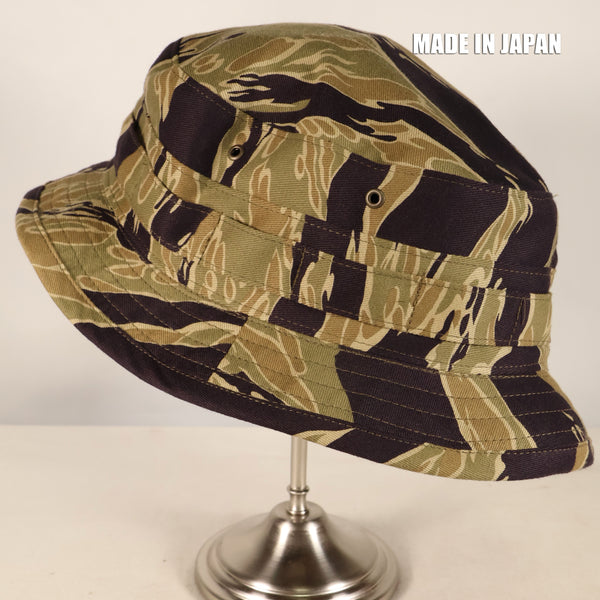 [Delivery: Mid-September 2026] 2026 New Release: MILITARIA 1911 Gold Tiger CISO Cut Short Brim Boonie Hat