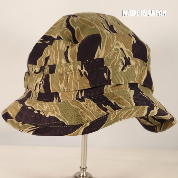 [Delivery: Mid-September 2026] 2026 New Release: MILITARIA 1911 Gold Tiger CISO Cut Short Brim Boonie Hat