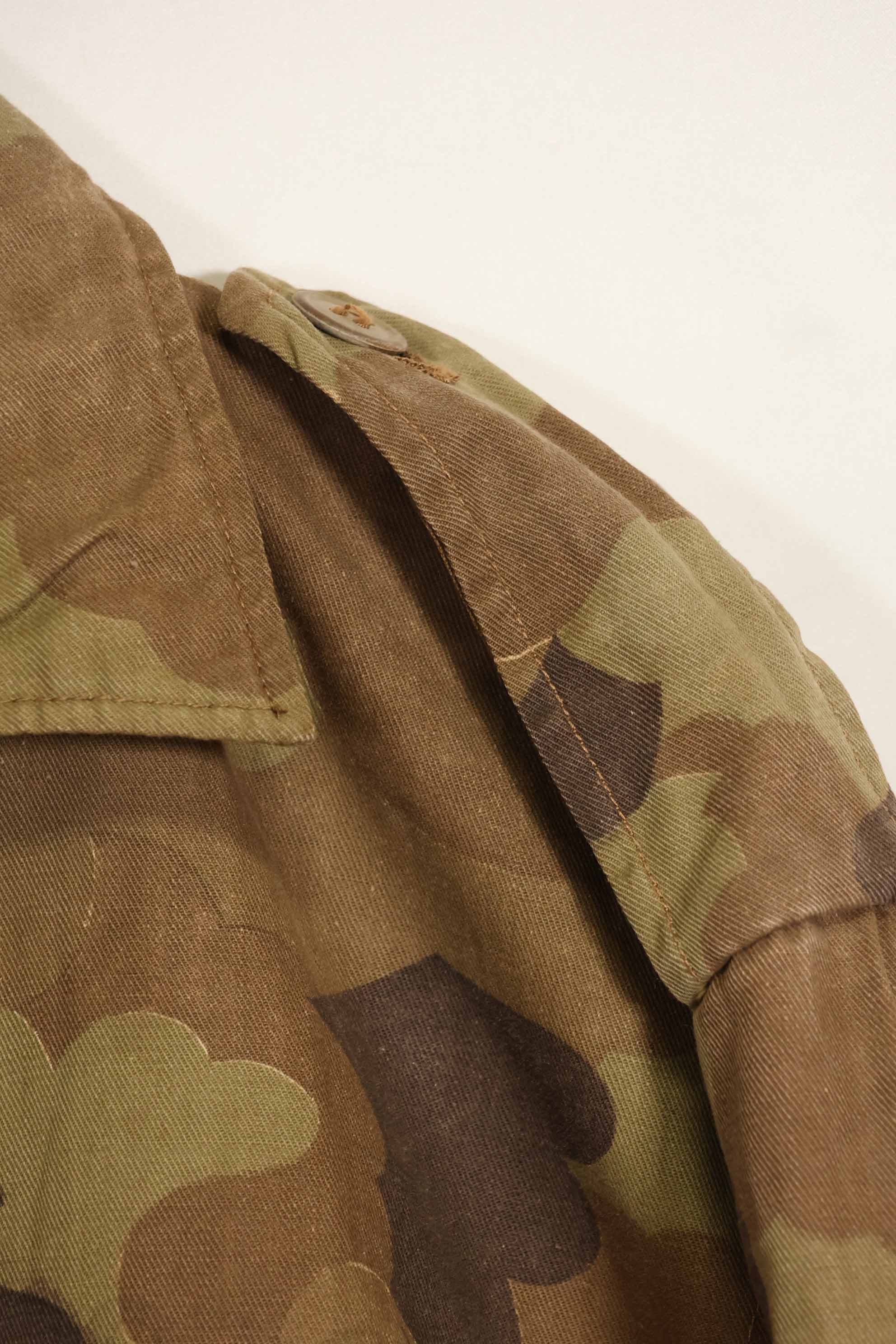 1960s ARVN Field Military Police Mitchell Camouflage Field Jacket, used.