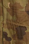 1960s ARVN Field Military Police Mitchell Camouflage Field Jacket, used.