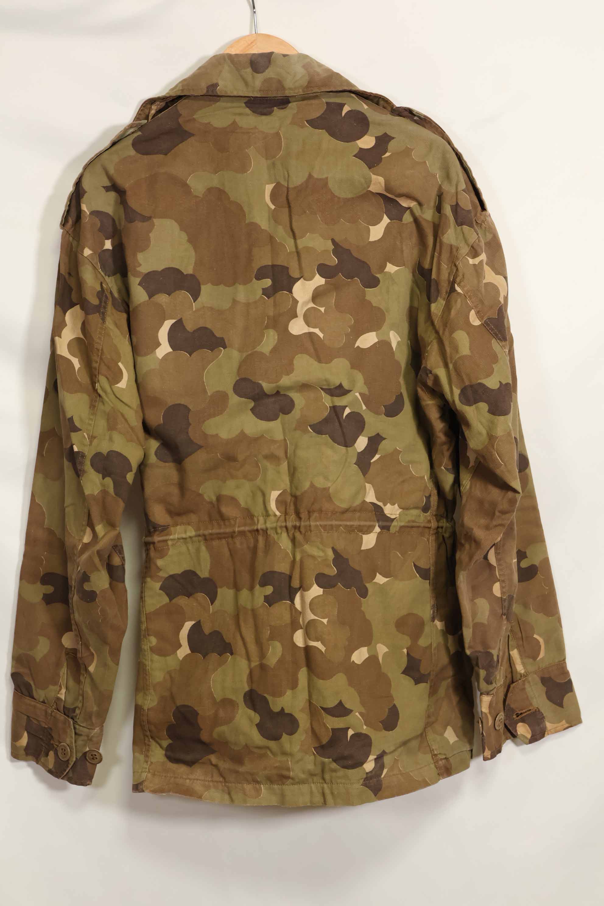 1960s ARVN Field Military Police Mitchell Camouflage Field Jacket, used.