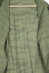 Real Late War Pattern Tiger Stripe Shirt, large size, missing buttons.