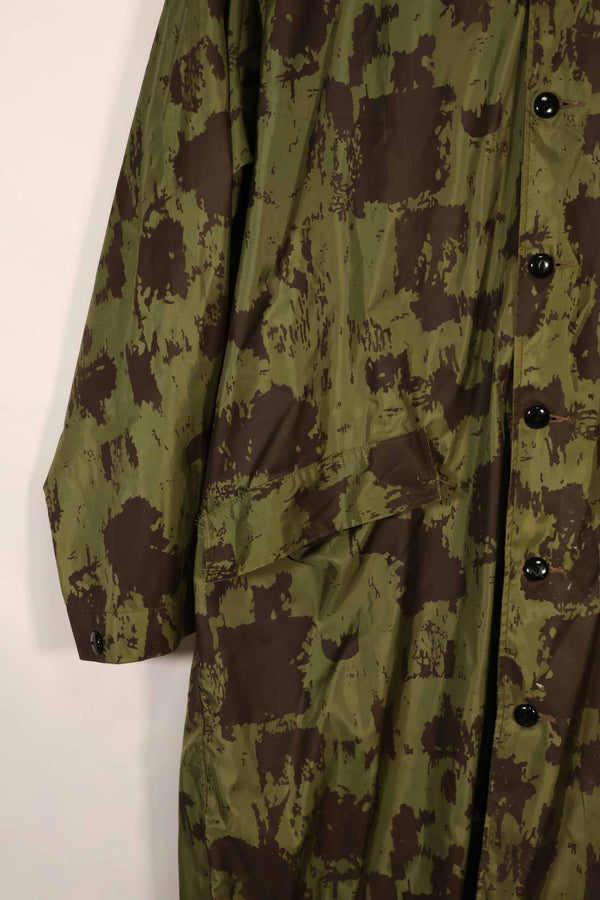 Real 1967 Australian Army camouflage raincoat, used D
