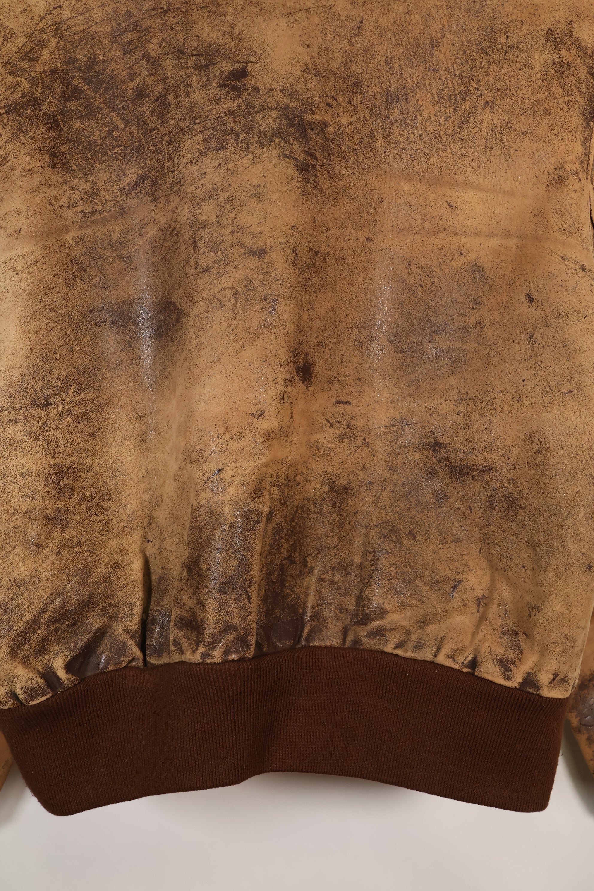 ช่วงปี 1940 ขนาด 46 ผู้ผลิตไม่ทราบ USAAF A-2 แจ็คเก็ตบิน สภาพตามที่ได้รับ สินค้ามือสอง