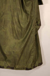 Real 1967 Australian Army camouflage raincoat, used D