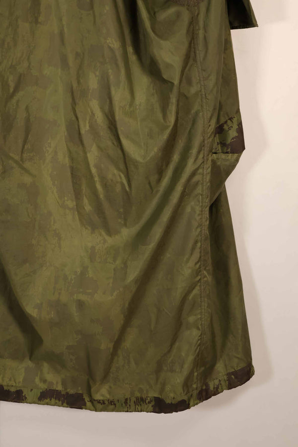 Real 1967 Australian Army camouflage raincoat, used D