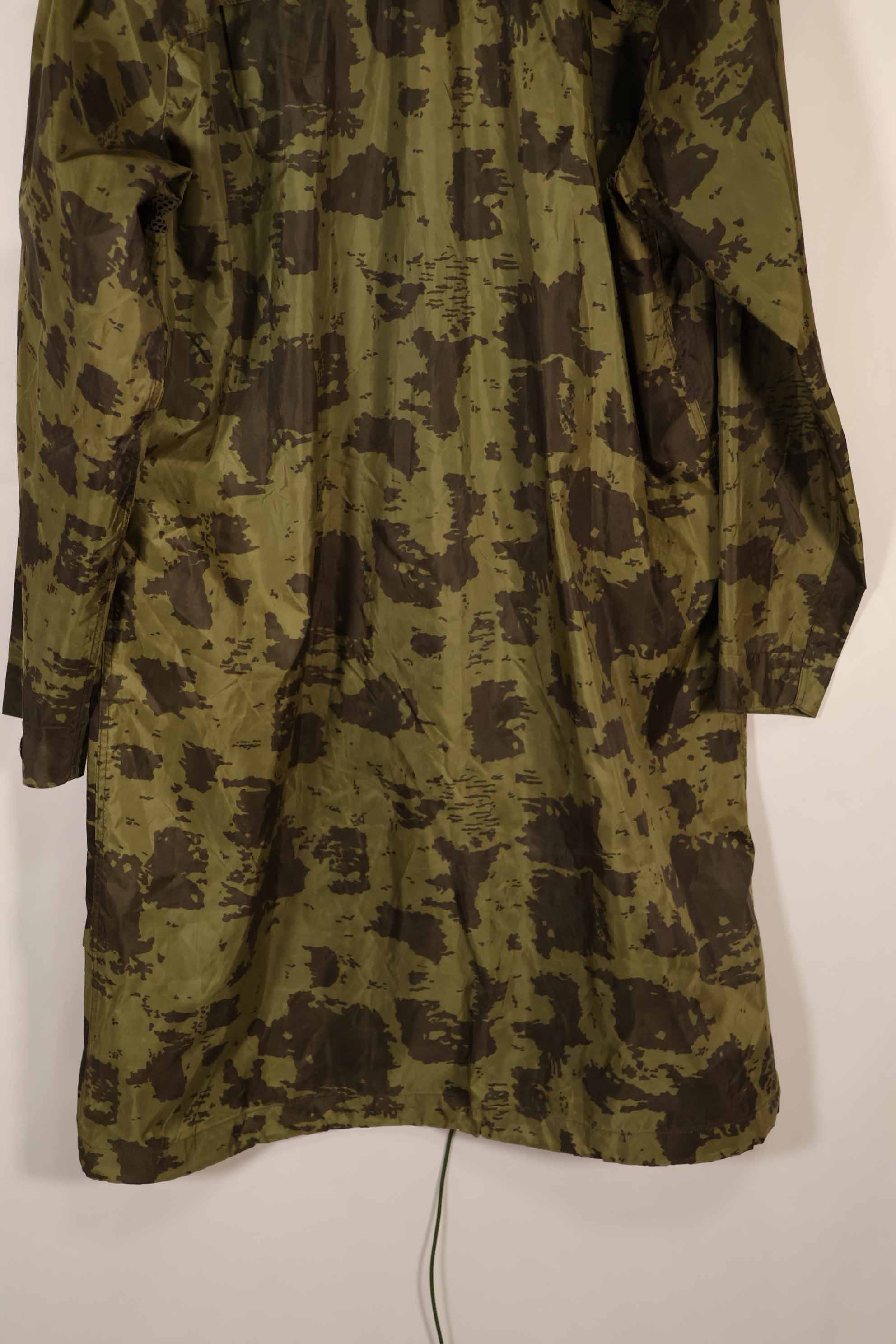 実物　1967年製　オーストラリア軍　迷彩レインコート　中古品　E