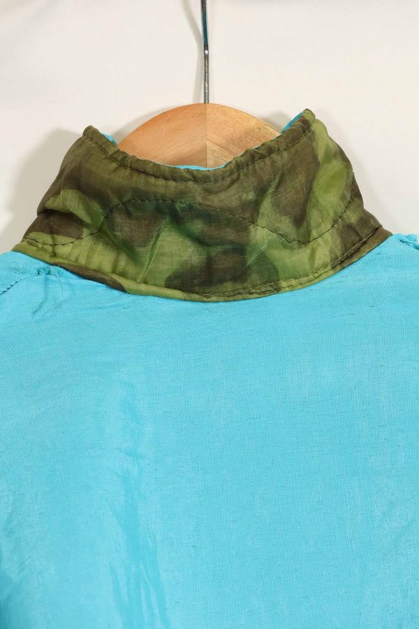 1969-70 Vietnam War ERDL Camouflage Poncho Tour Jacket Viet Jean QUINHON Used