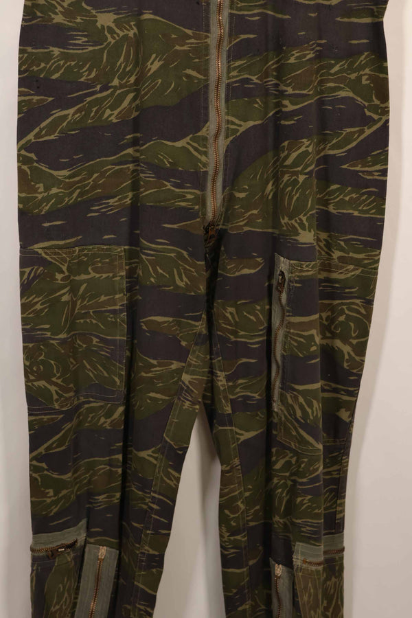 Real Fabric USAF TYPE K2-B Tiger Stripe Flight Suit Used