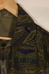 Real Fabric USAF TYPE K2-B Tiger Stripe Flight Suit Used