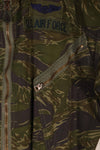 Real Fabric USAF TYPE K2-B Tiger Stripe Flight Suit Used