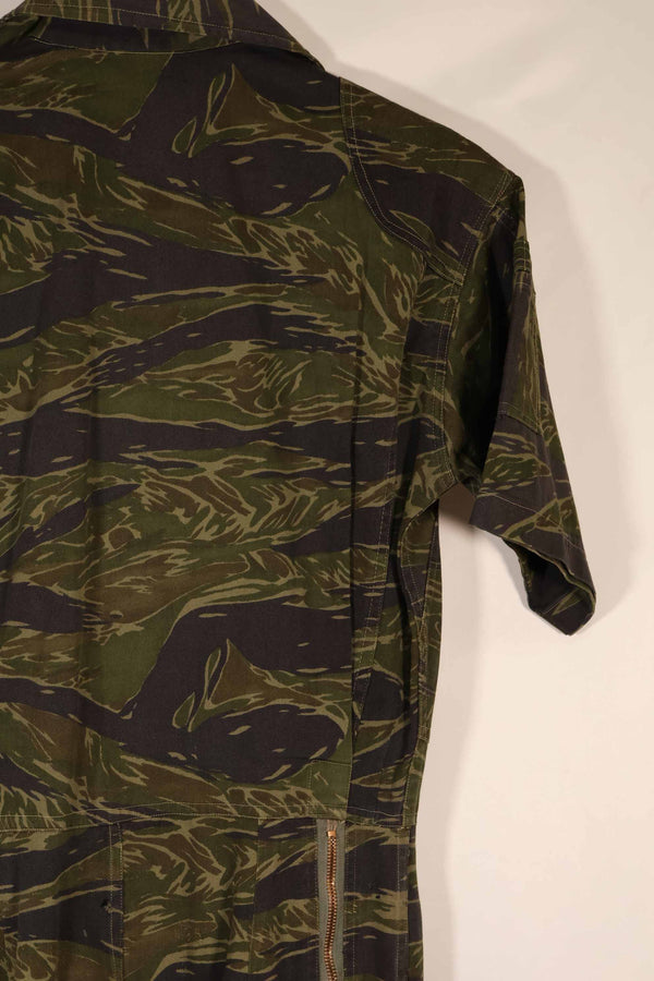 Real Fabric USAF TYPE K2-B Tiger Stripe Flight Suit Used