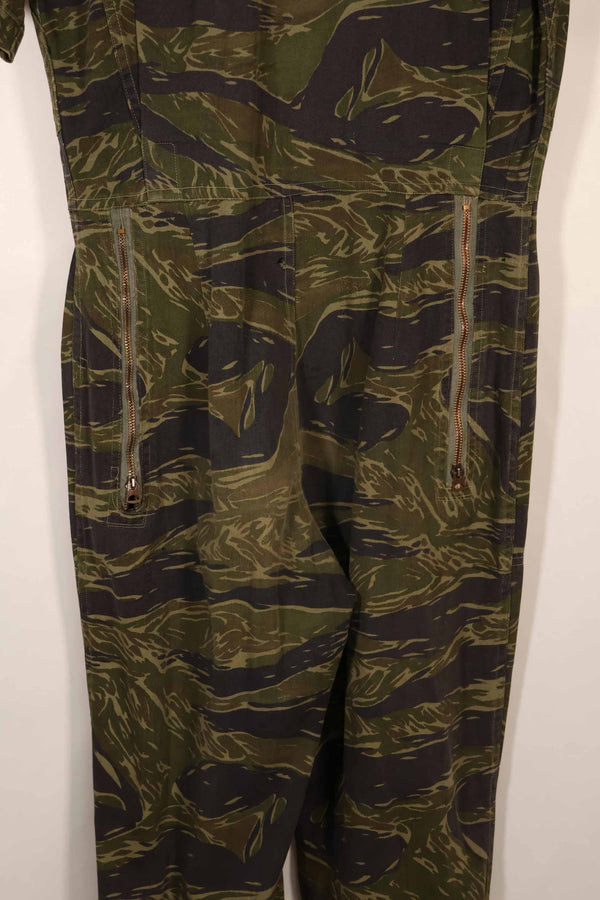 Real Fabric USAF TYPE K2-B Tiger Stripe Flight Suit Used