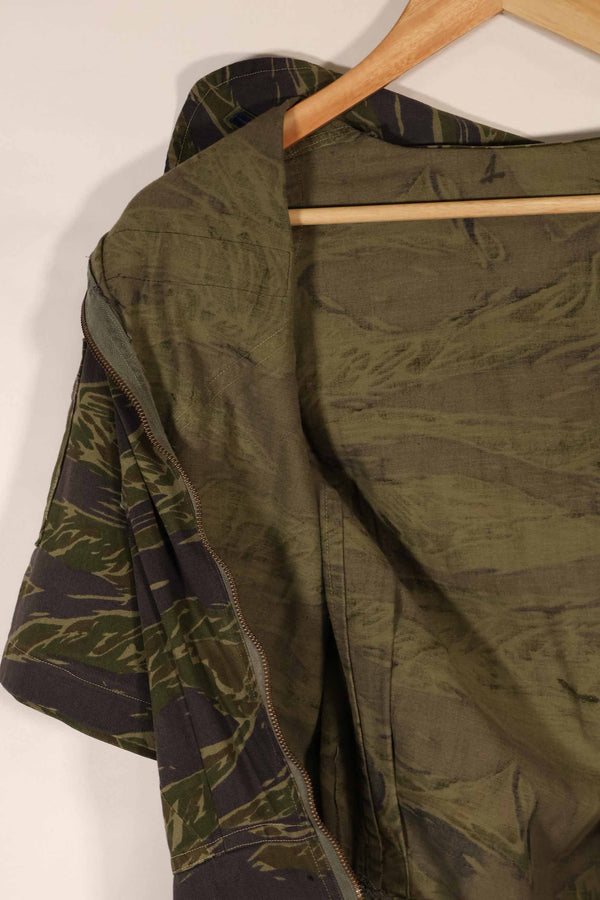 Real Fabric USAF TYPE K2-B Tiger Stripe Flight Suit Used