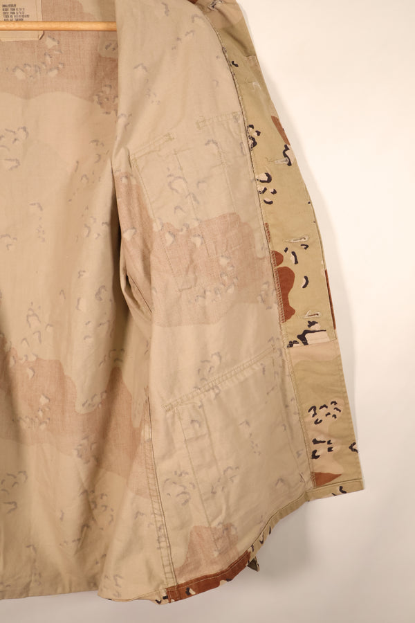 สัญญาปี 1990, S-R, กองทัพเรือสหรัฐฯ, US NAVY, 6C สีทะเลทราย, ลายพรางช็อกโกแลตชิป, แจ็กเก็ต, มือสอง