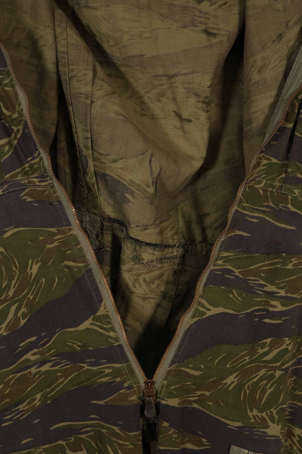 Real Fabric USAF TYPE K2-B Tiger Stripe Flight Suit Used