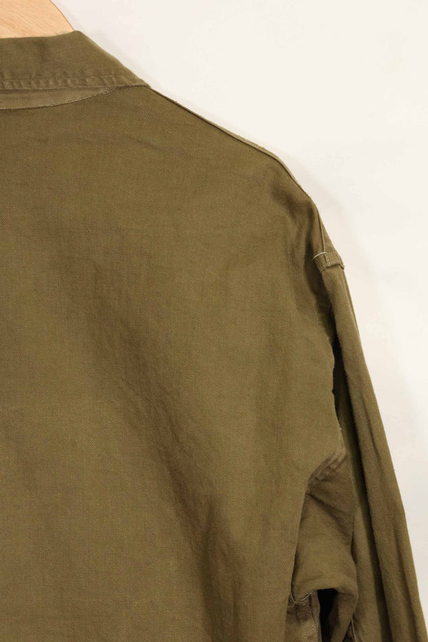 1960年代　沖縄CISO調達　ユーティリティシャツ　FEC契約　レア品　中古品