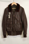 1960's U.S. Navy G-1 Flight Jacket Size 42 Snoopy Local Paint Used