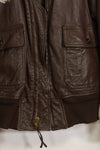 1960's U.S. Navy G-1 Flight Jacket Size 42 Snoopy Local Paint Used