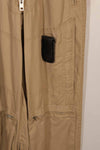 Real 1958 U.S. Navy summer flight suit 36 SHORT size, almost unused A