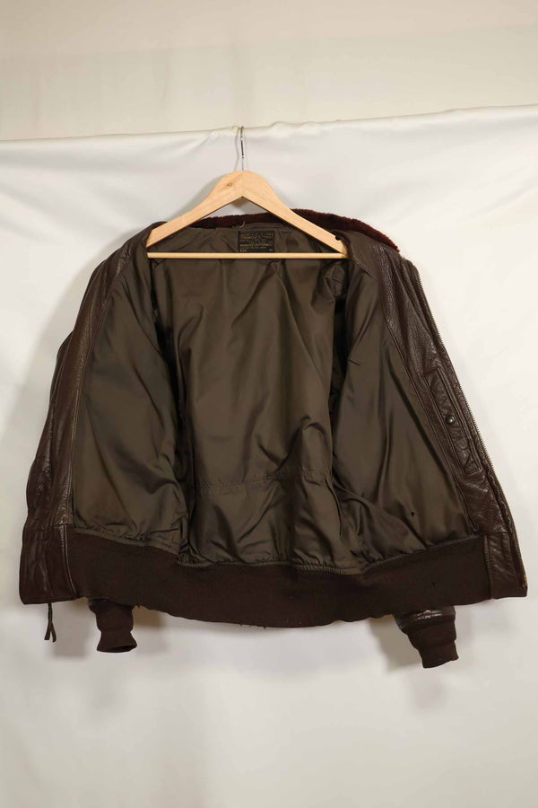 1960's U.S. Navy G-1 Flight Jacket Size 42 Snoopy Local Paint Used