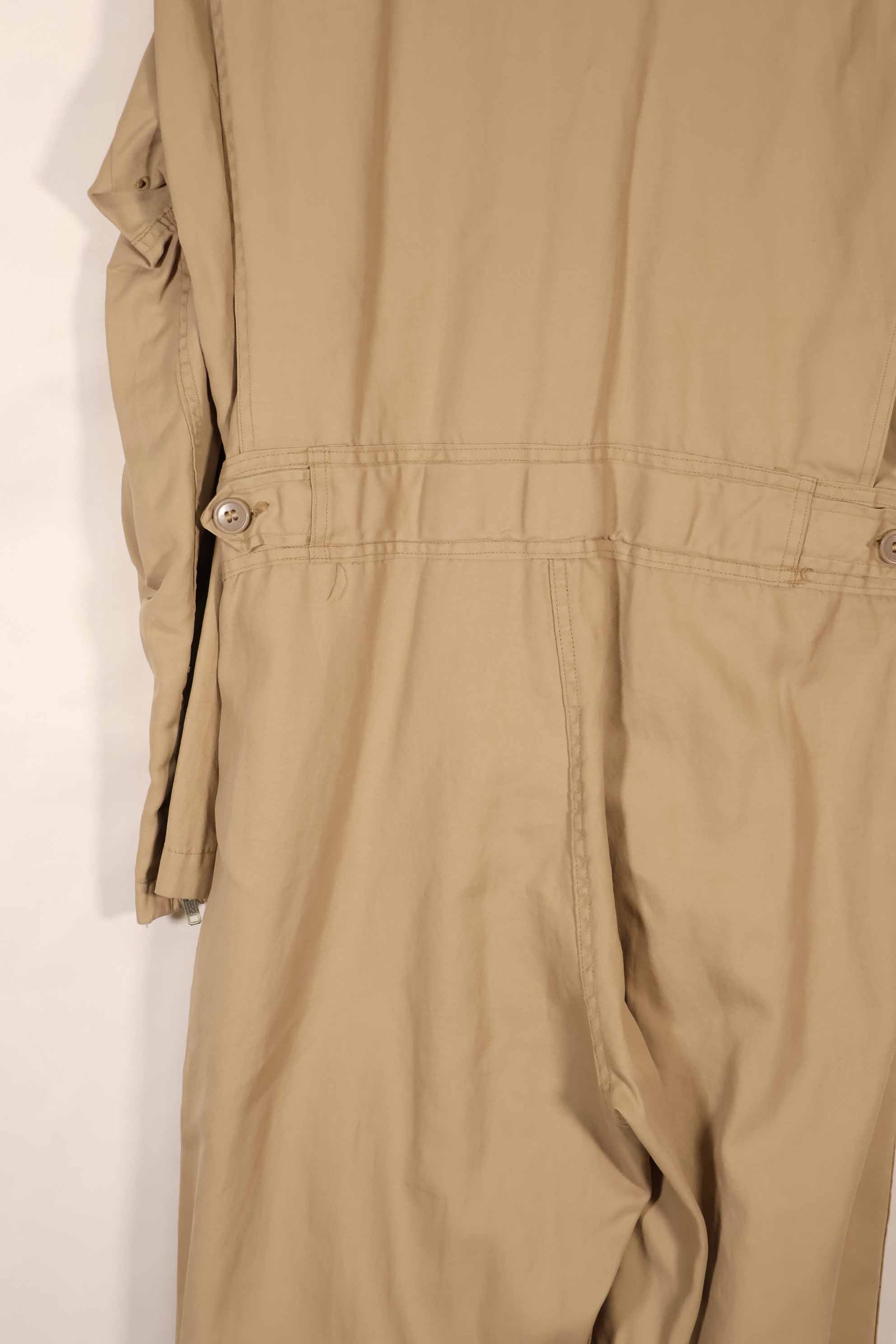 Real 1958 U.S. Navy summer flight suit 36 SHORT size, almost unused A