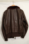 1960's U.S. Navy G-1 Flight Jacket Size 42 Snoopy Local Paint Used