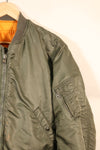 1964 Contract, LARGE, U.S. Air Force (USAF), MA-1 Flight Jacket, Mid-Period Model, Used