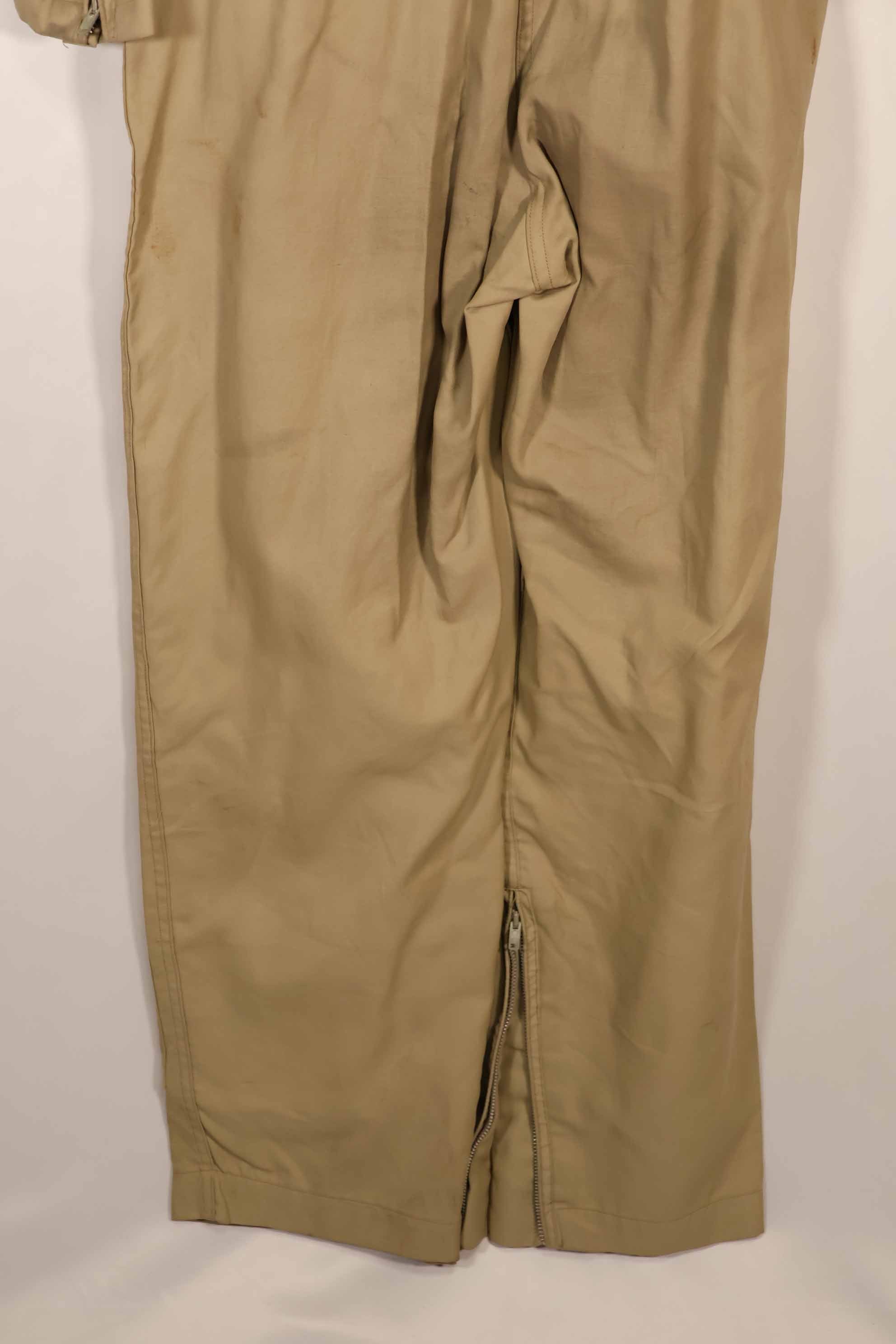 Real 1958 U.S. Navy summer flight suit 38 REGULAR size used B