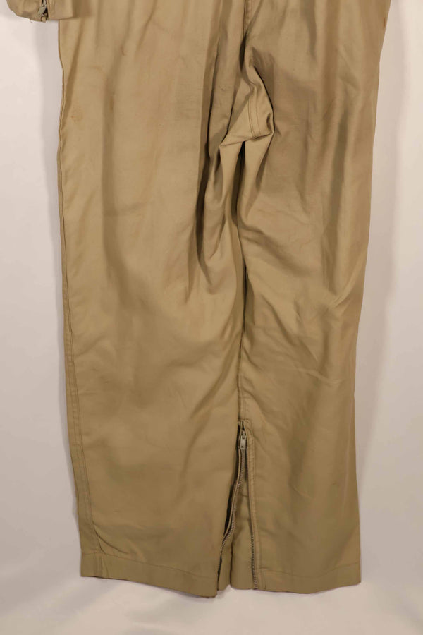 Real 1958 U.S. Navy summer flight suit 38 REGULAR size used B