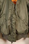1964 Contract, LARGE, U.S. Air Force (USAF), MA-1 Flight Jacket, Mid-Period Model, Used