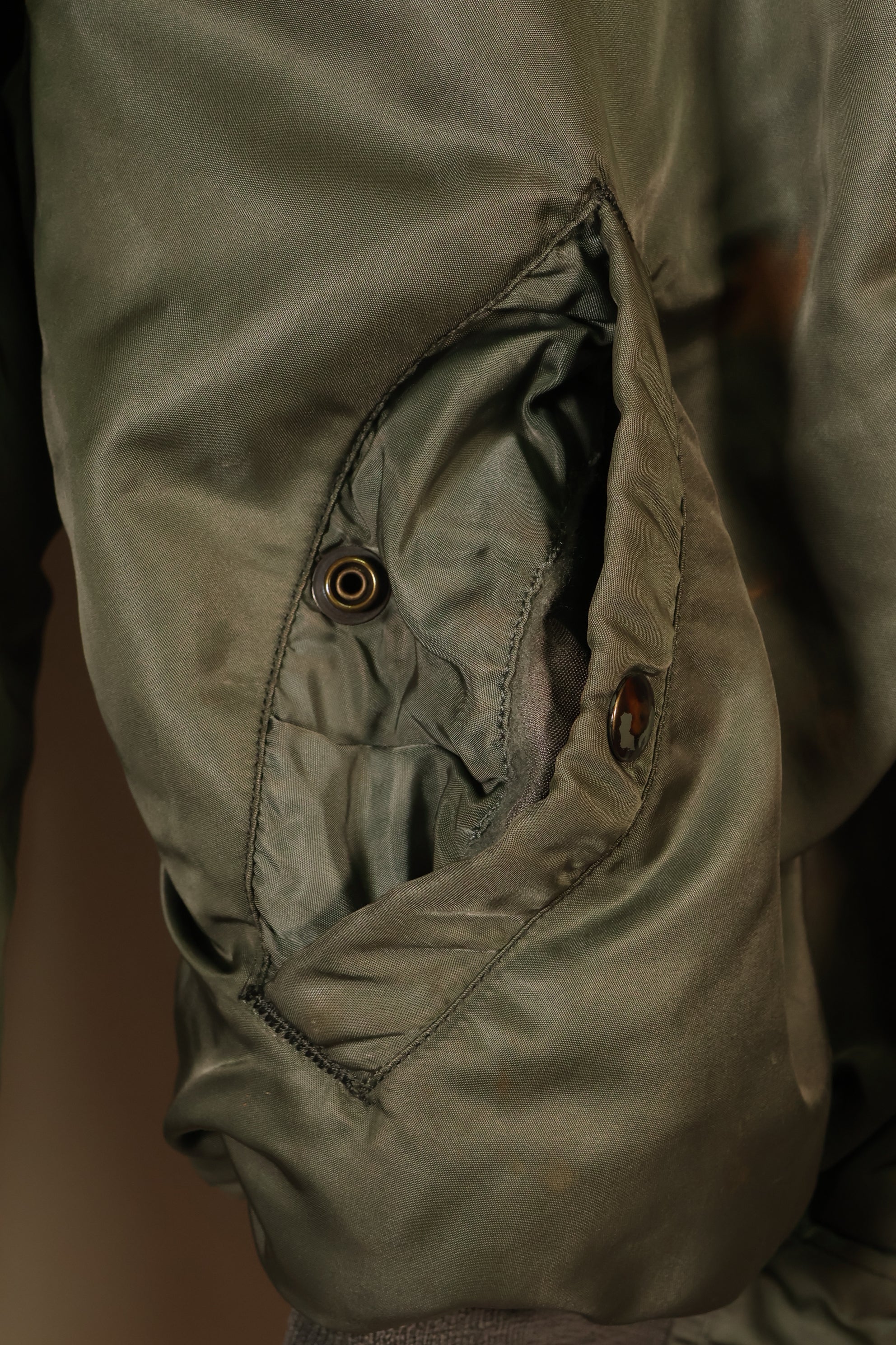 1964 Contract, LARGE, U.S. Air Force (USAF), MA-1 Flight Jacket, Mid-Period Model, Used