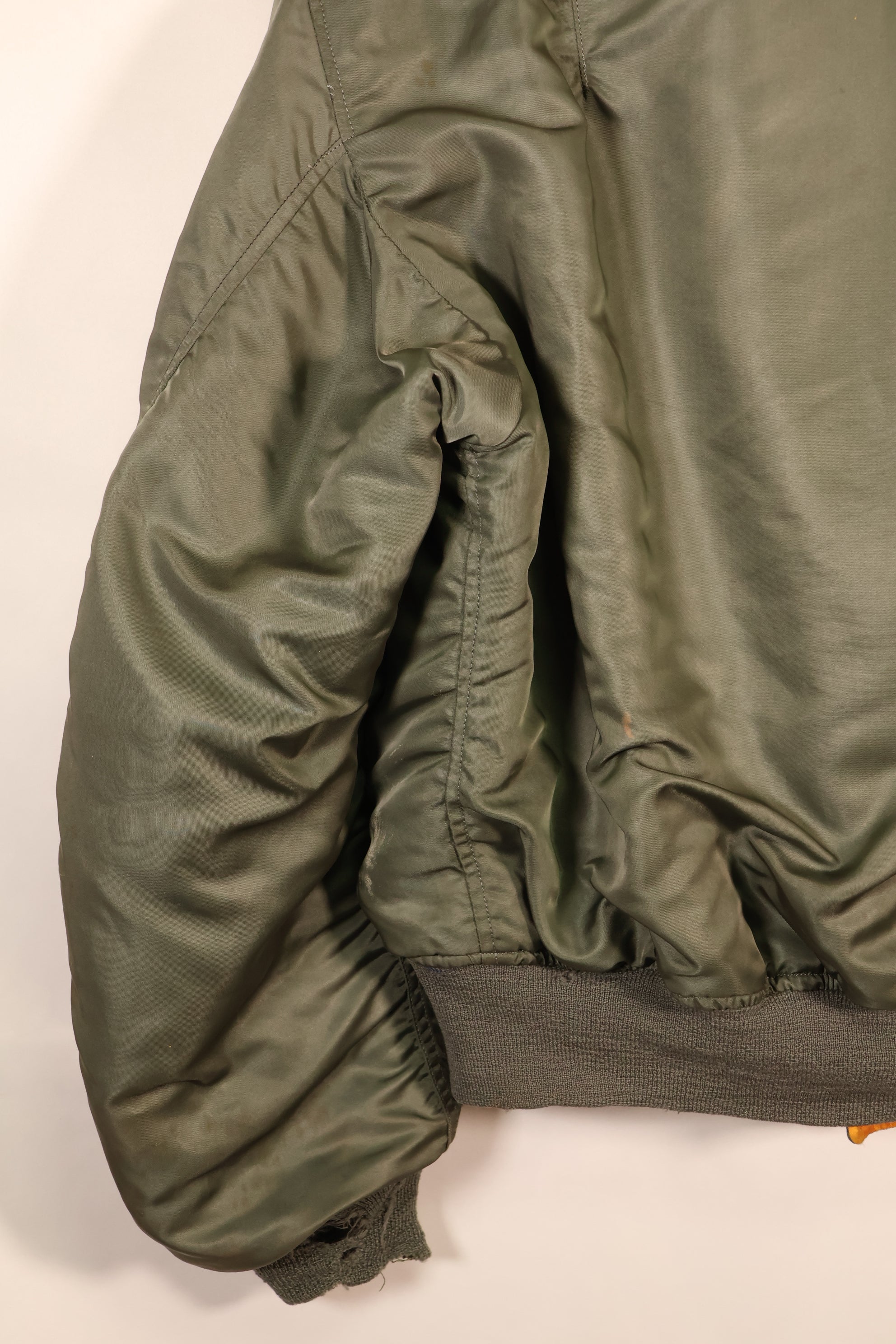 1964 Contract, LARGE, U.S. Air Force (USAF), MA-1 Flight Jacket, Mid-Period Model, Used