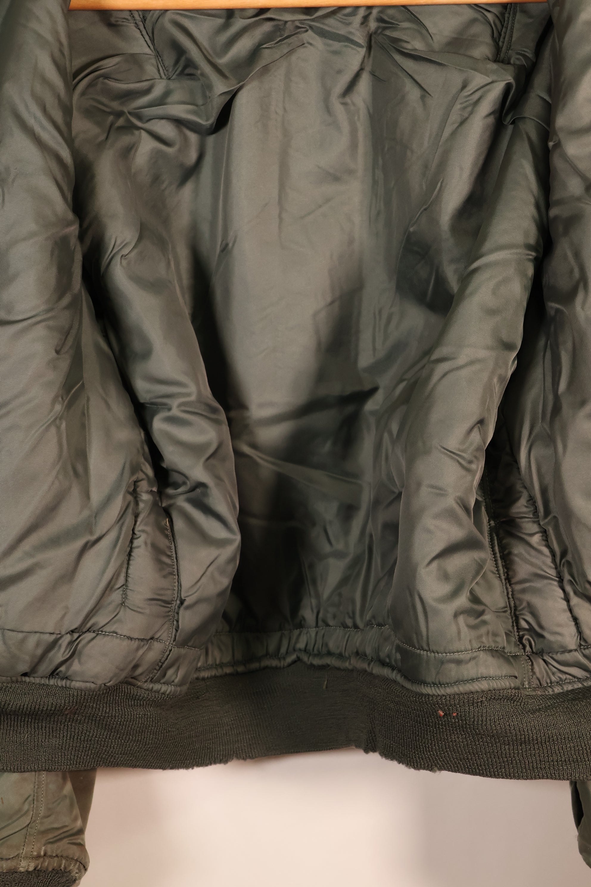 1958 Contract, LARGE, U.S. Air Force, MA-1 Flight Jacket, Shows Heavy Wear, Used