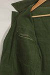 1960's Ex Green Beret Soldier Release OG-107 Utility Shirt with First Attachment Patch, Used, A