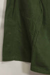 1960's Ex Green Beret Soldier Release OG-107 Utility Shirt with First Attachment Patch, Used, A