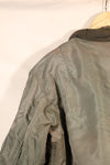 1958 Contract, LARGE, U.S. Air Force, MA-1 Flight Jacket, Shows Heavy Wear, Used