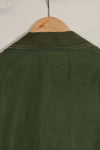 1960's Ex Green Beret Soldier Release OG-107 Utility Shirt with First Attachment Patch, Used, A