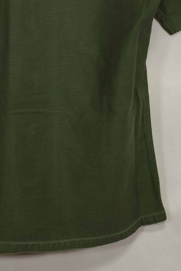 1960's Ex Green Beret Soldier Release OG-107 Utility Shirt with First Attachment Patch, Used, A