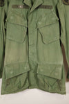 1967 Contract Estimated S-R 3rd Model Jungle Fatigue Jacket 73rd Surveillance Airplane Company  Patch First Attached Used