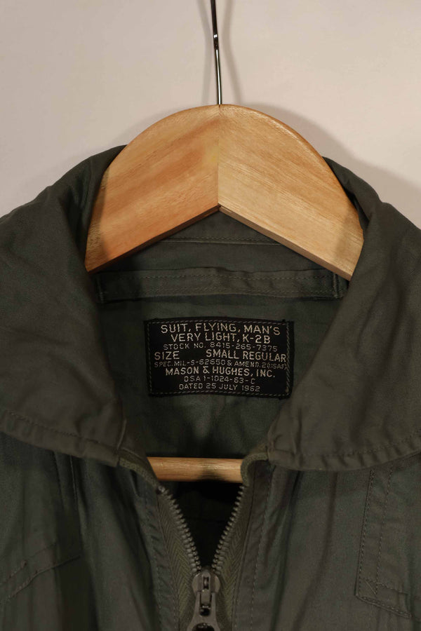 実物　1962年製　アメリカ空軍　USAF　TYPE K2-B 低高度用 フライトスーツ　中古品